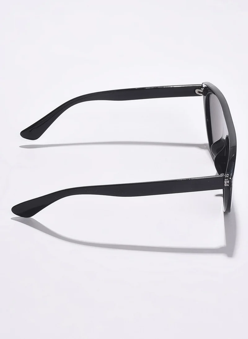 Haute Sauce Black Lens Black Cateye Sunglasses