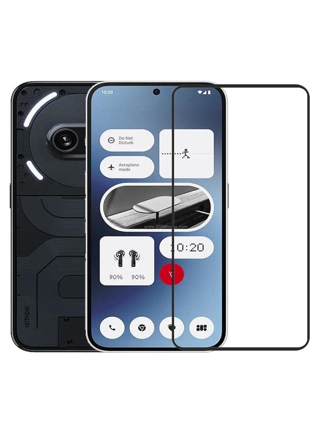 DUSALA Screen Protector for Nothing Phone 2A Tempered Glass Screen Protector Anti Fingerprint Scratch Resistance Glass for Nothing Phone 2A - Image 1
