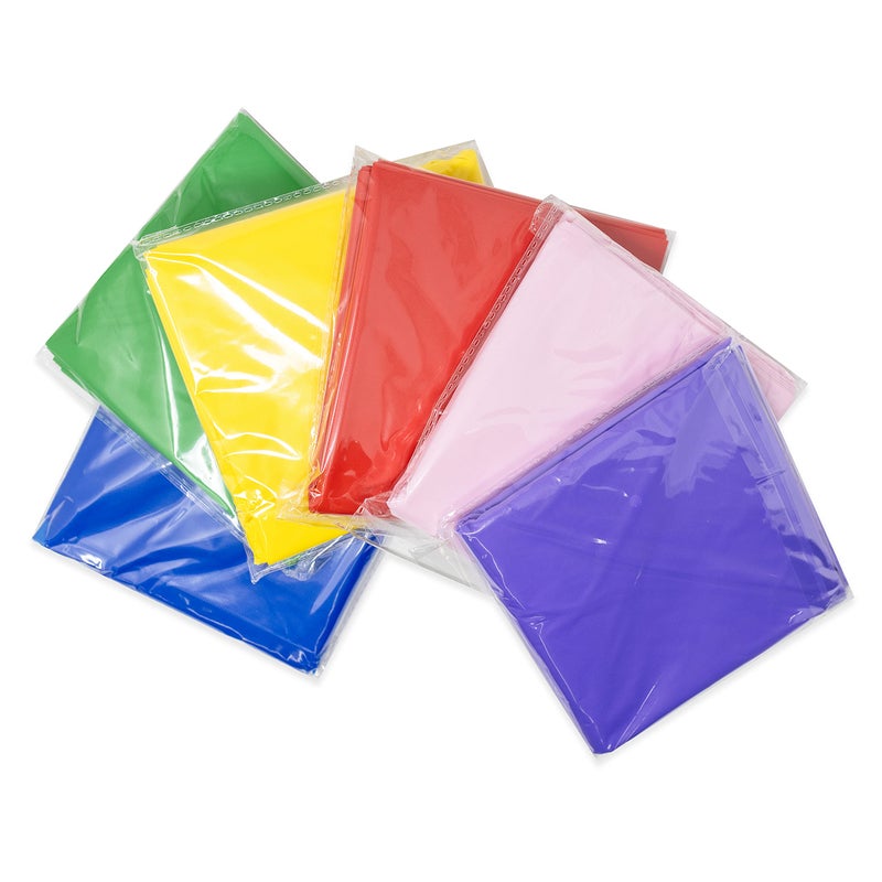 EDI Disposable Tablecloth 12 Packs (Assorted Colors  Round) - Image 2
