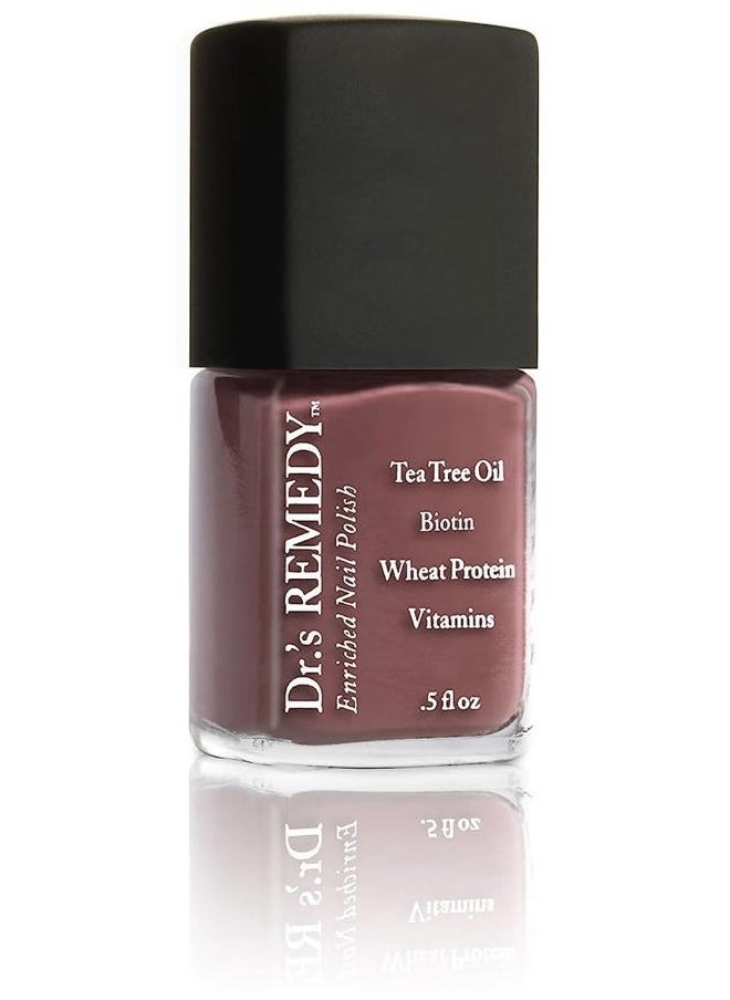 Dr.'s Remedy Enriched Nail Polish - MELLOW Mauve  - Image 1