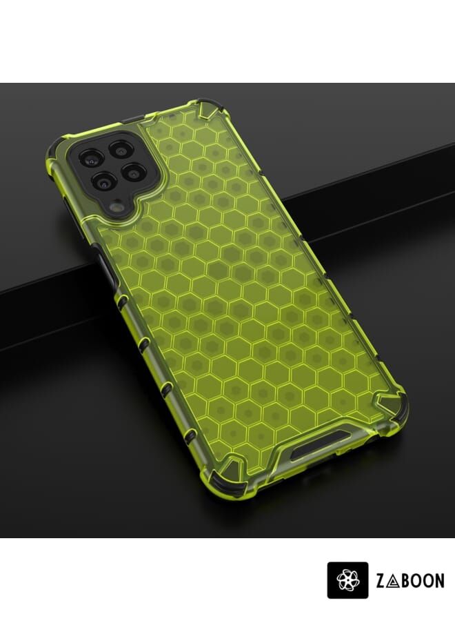 Zaboon Protective Case Cover For Samsung Galaxy M33 5G Global Shockproof Honeycomb PC + TPU - Image 2