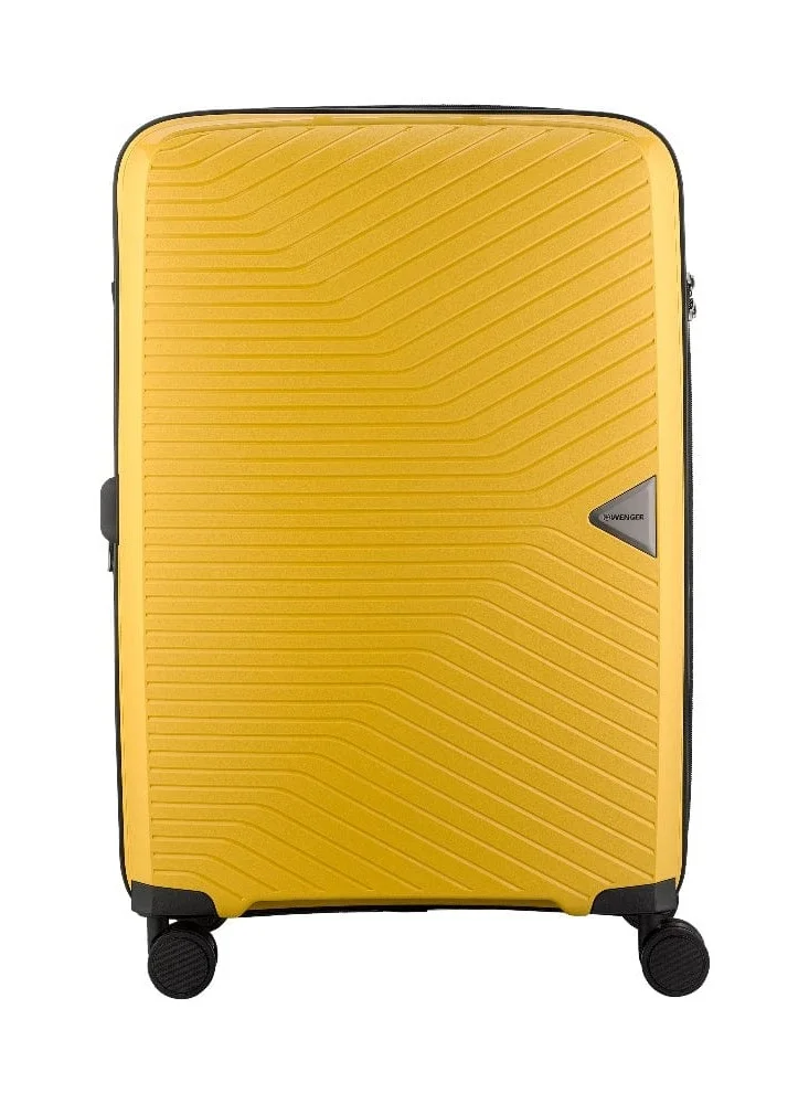 فيجنر UltraLite Hardside Medium Expandable 67cm Check-In Luggage Yellow - 612374