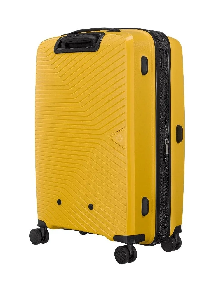 فيجنر UltraLite Hardside Medium Expandable 67cm Check-In Luggage Yellow - 612374
