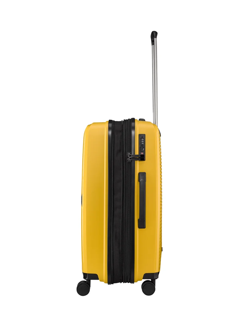 فيجنر UltraLite Hardside Medium Expandable 67cm Check-In Luggage Yellow - 612374