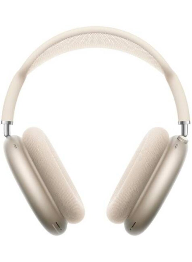 appel MWW53 AirPods Max Type-C Wireless Headphones, Pro-Level Active Noise Cancellation, Transparency Mode, Personalized Spatial Audio, USB-C Charging, Starlightx Starlight - Image 1