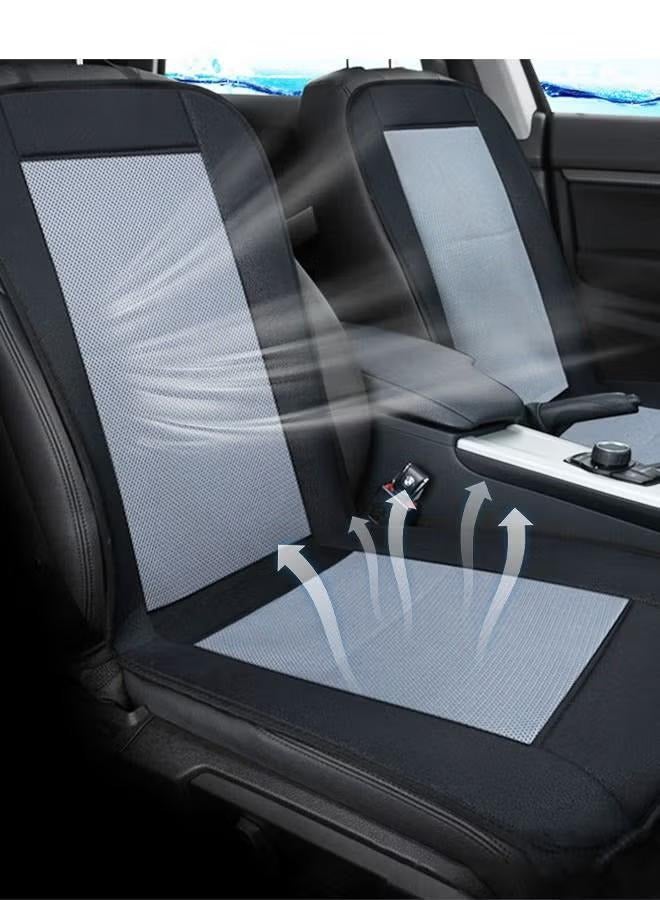 XiuWoo Cooling Car Seat Cushion 1 Fans, 12V Cooling System for Summer Driving Cooling Seat Covers for All Car Seats, 2 Cooling Levels Breathable Seat Cover Air Cooler - Image 1