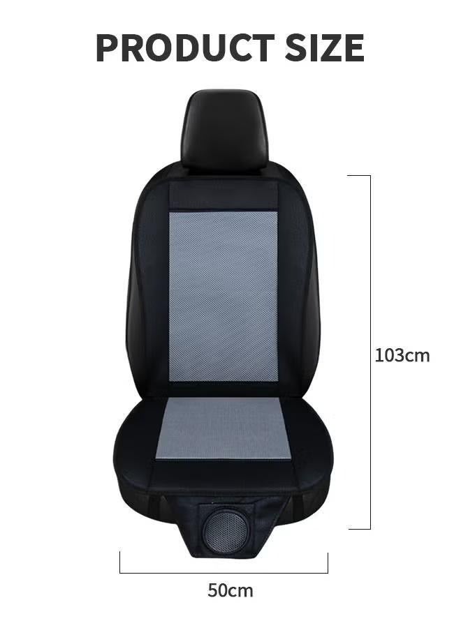 XiuWoo Cooling Car Seat Cushion 1 Fans, 12V Cooling System for Summer Driving Cooling Seat Covers for All Car Seats, 2 Cooling Levels Breathable Seat Cover Air Cooler - Image 4