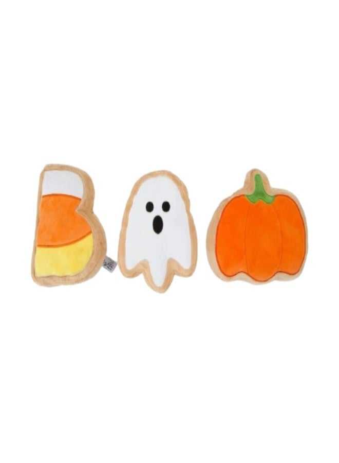Midlee Boo Sugar Cookie Halloween Plush Dog Toys (Small) - Image 1