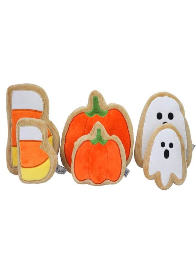 Midlee Boo Sugar Cookie Halloween Plush Dog Toys (Small) - Image 4