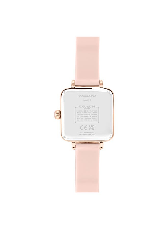COACH Women's Analog Square Shape Alloy Wrist Watch 14504309 - 22 Mm - Image 3
