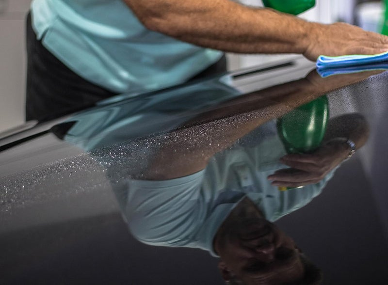 TurtleWax منشفة ميكروفايبر تيرتل واكس للتنظيف والتلميع 40 سم × 40 سم، 400 جرام لكل متر مربع - Image 3