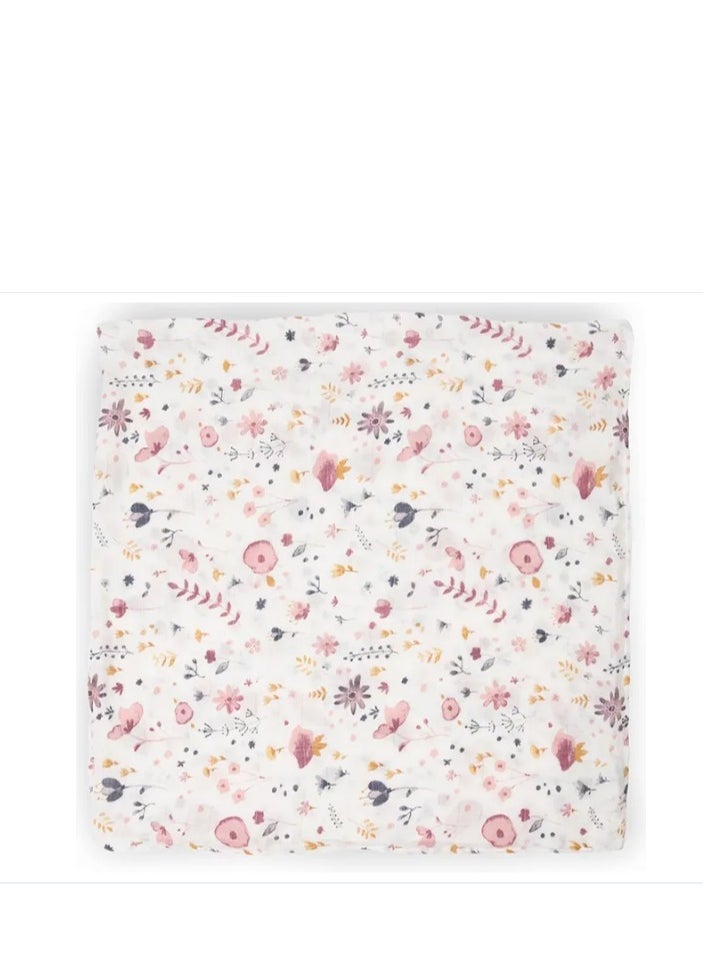 little unicorn Deluxe Muslin Swaddle 2 Pack Set Fairy Gardens Set  - Image 2