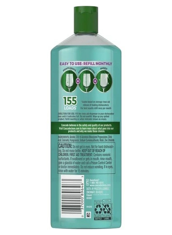 CASCADE Complete Gel Dishwasher Detergent, Fresh Scent, 120 Fl Oz with Cascade Power Dry Dishwasher Rinse Aid, 16 fl oz - Image 3