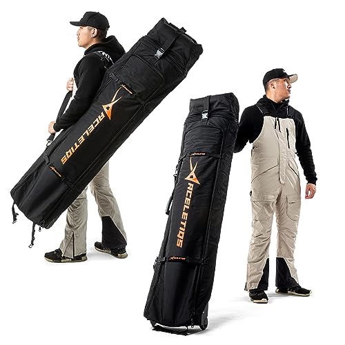 ACELETIQS Snowboard Bag with Wheels | Store all your Snowboarding Gear | Snowboard Bag for Air Travel | Waterproof Design | Fully Adjustable fit 150cm-170cm | Rollup Design for Ultimate Portable Storage - Image 1
