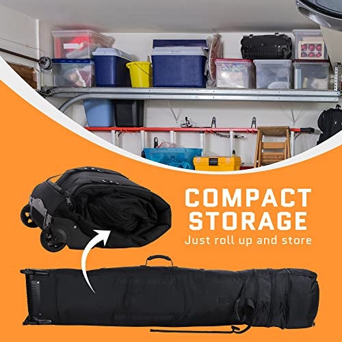 ACELETIQS Snowboard Bag with Wheels | Store all your Snowboarding Gear | Snowboard Bag for Air Travel | Waterproof Design | Fully Adjustable fit 150cm-170cm | Rollup Design for Ultimate Portable Storage - Image 5