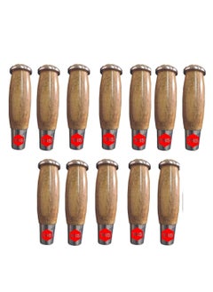 THS THS 12PCS Wood Handle for Lathe Tools Chisel Tool Set 12 Pieces for Carving Chisel 