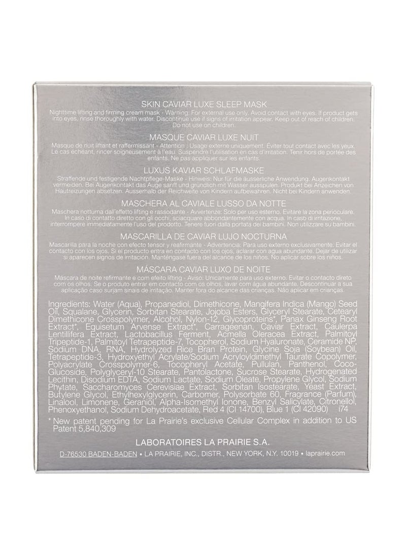 LA PRAIRIE - La Prairie SKIN CAVIAR LUXE SLEEP MASK - Image 1