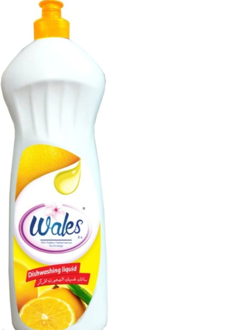 ويلز سائل غسيل الأطباق المركز بالليمون 700 مل