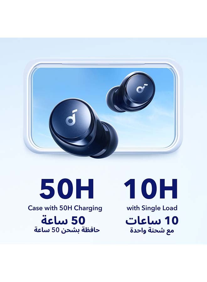 Soundcore Anker Space A40 Auto Adjustable Active Noise Cancelling Wireless Earbuds Bk Blue - Image 2