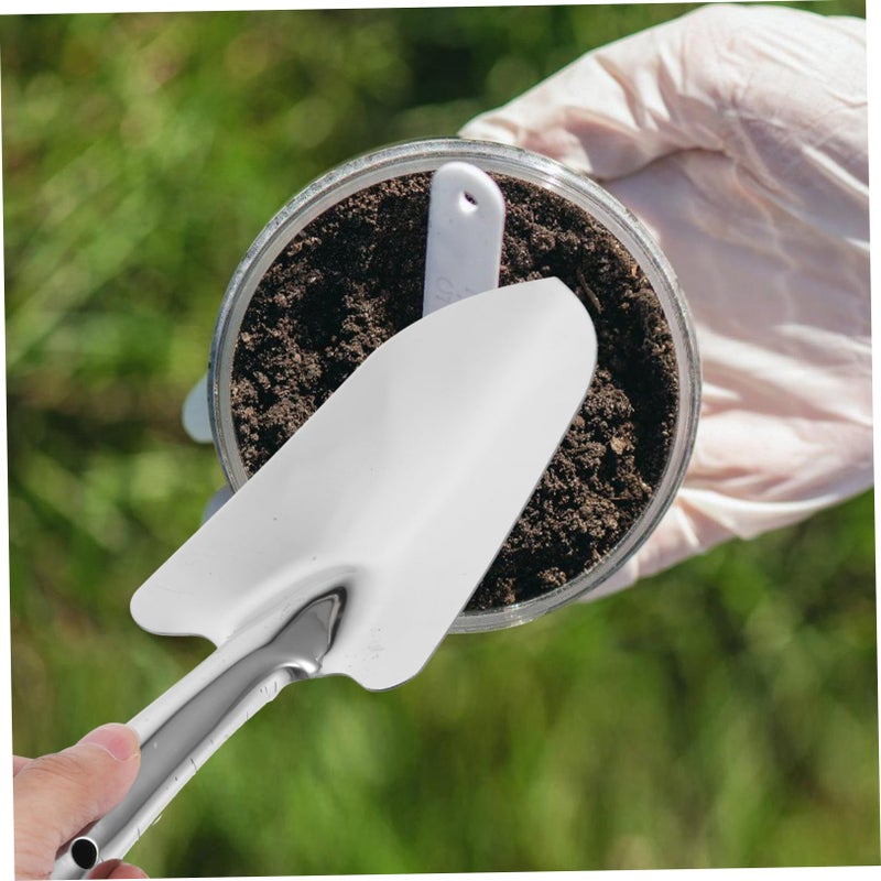 2 Pack Stainless Steel Soil Sampler Shovel Mini Hand Gardening Tool Portable Digging Shovel For Planting - Image 3
