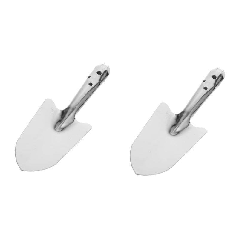 2 Pack Stainless Steel Soil Sampler Shovel Mini Hand Gardening Tool Portable Digging Shovel For Planting - Image 2