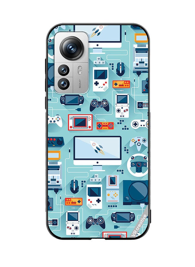 VR CREATIVE Protective Case Cover For Xiaomi 12 Pro Ps 5 Remote Controls Design Multicolour - Image 1