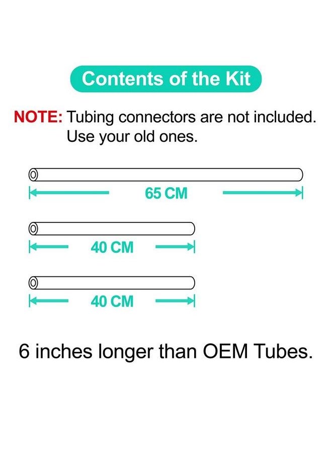 NENESUPPLY Tubing Compatible With Lansinoh Breast Pump. Not Original Lansinoh Pump Parts Replace Lansinoh Tubing. Use On Lansinoh Signature Pro And Lansinoh Smartpump (Tubing)  - Image 3