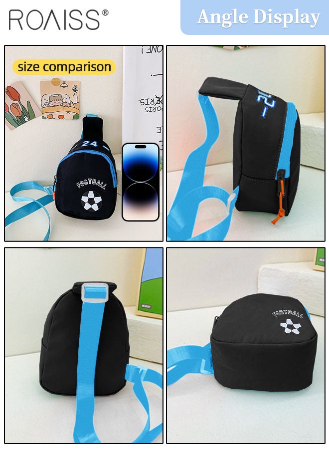 roaiss 2 Pcs Boys Baseball Cap and Shoulder Bag Set, Cartoon Printed Sun Hat, Summer Outdoor Travel Sports Peaked Hat and Crossbody Vacation Beach Bag for Boy  - Image 5