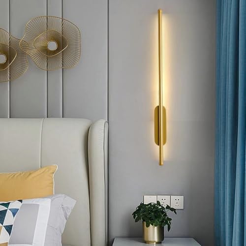 Groeien Pack of 2 | Modern 3 Color LED Wall Sconce Luxe Baton Wall Light for Bedroom Living Room Corridor Lighting Fixtures Wall Mount(Warm+Natural+Coolwhite)(Luxe Baton, 2) - Image 5