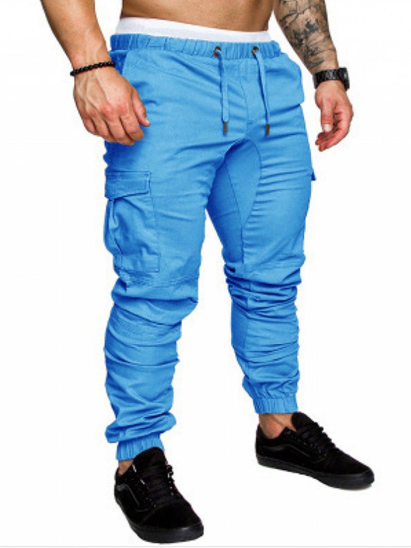 Men's Casual Loose Fit Jogger Pants with Tapered Leg - Image 4