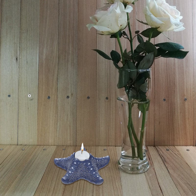 Resin Candlestick Dining Table Candleholder Home Candle Stand - Image 2
