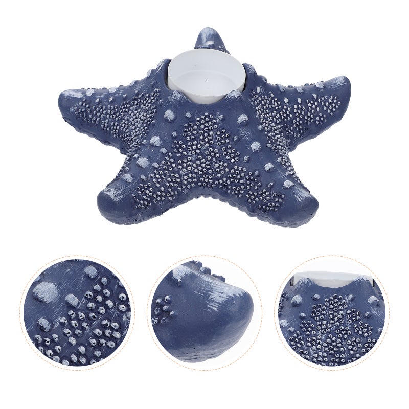 Resin Candlestick Dining Table Candleholder Home Candle Stand - Image 1
