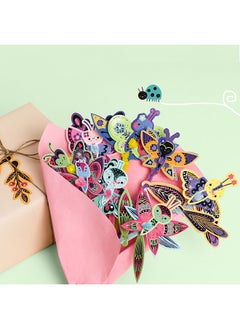 Avenir Butterfly Themed Fun! Create Personalized Bouquets With Sheets, Wrapping Paper, and Ribbon Step-by-step Instructions for Kids 3+  - Image 4