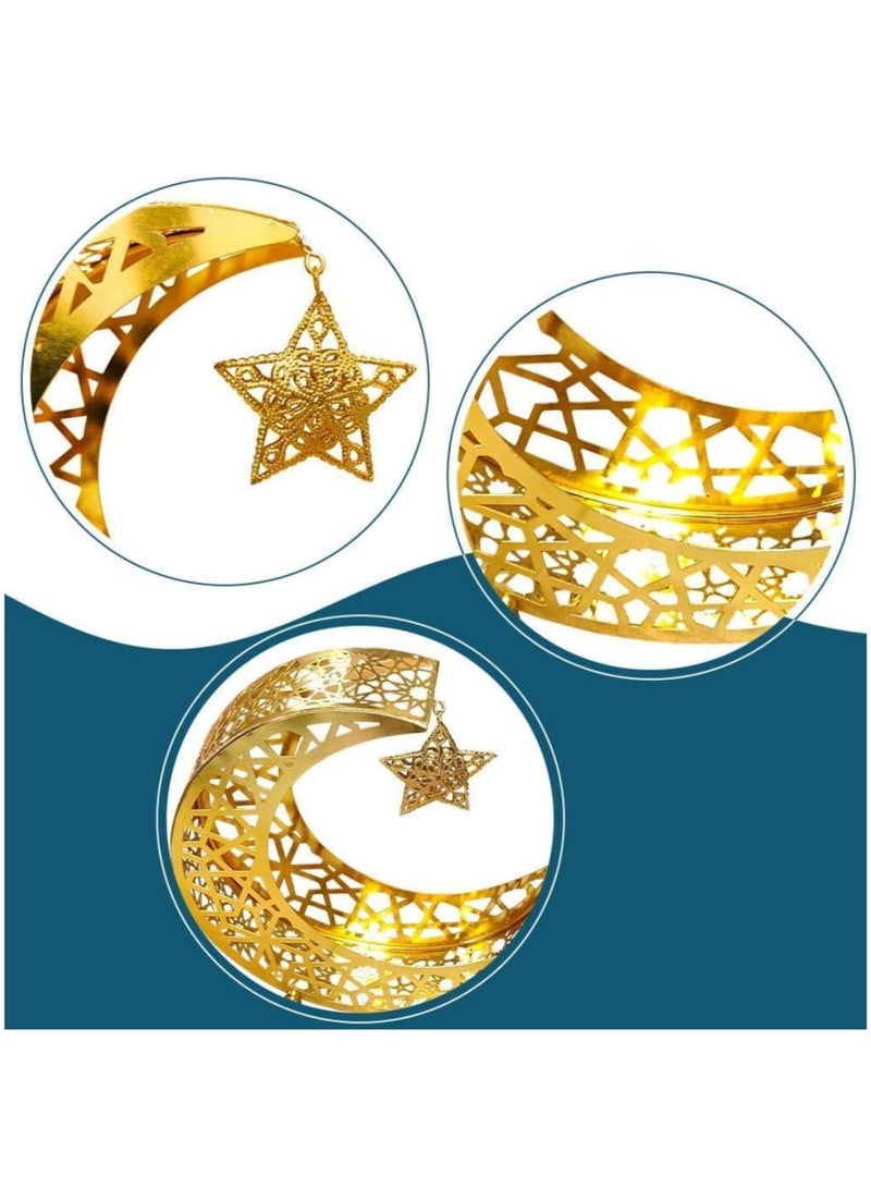 كوول تشيك صينية رمضان، طبق عشاء نجمة قمرية، زينة منزلية رمضان، مستلزمات طاولة عيد الفطر، حلوى حلوى مأدبة - Image 5