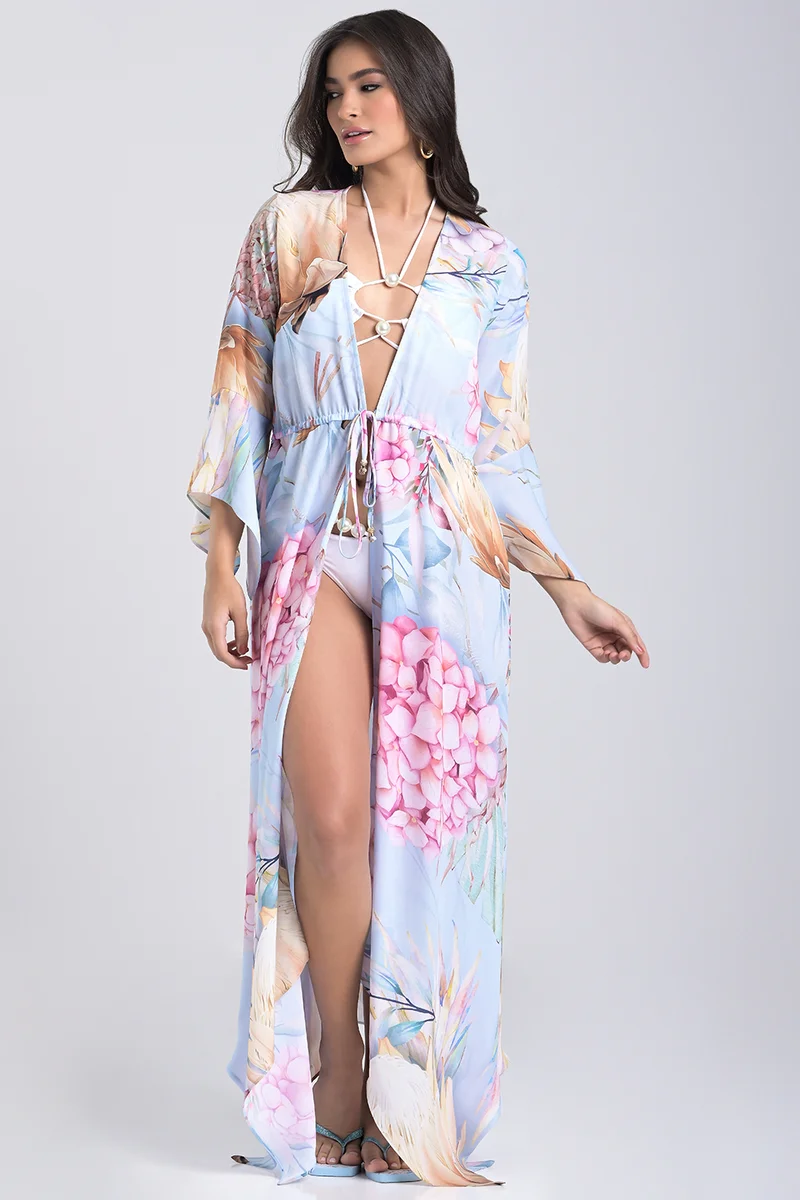 Printed Beach Cover-Up