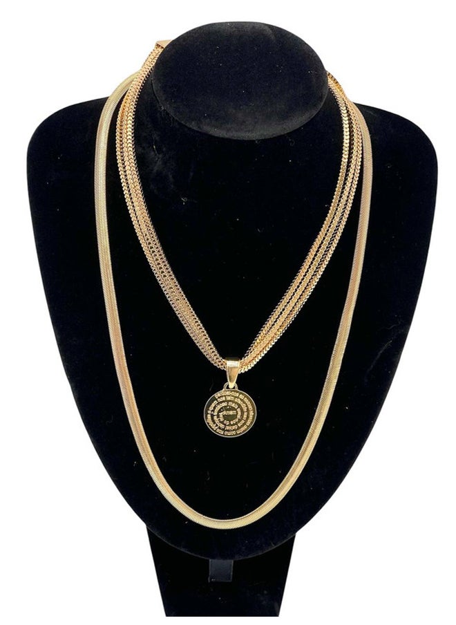 FLUFFY - Plated Fashion Necklace Set - Image 1