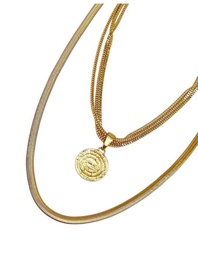 FLUFFY - Plated Fashion Necklace Set - Image 1