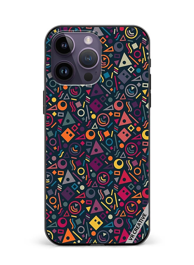 VR CREATIVE Protective Case Cover For Apple iPhone 16 Pro Max Maxin Pattern Design Multicolour