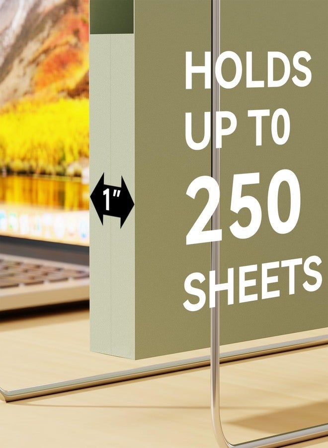 Ansook Hanging File Folders Letter Size Extra Capacity,Heavy Duty 1'' Exandable File Folders Hanging with Tabs,12 Pack Pastel Plastic Filing Cabinet Folders,Desk Hang File Organizer for Office Home - Image 2