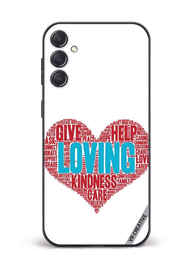 VR CREATIVE Protective Case Cover For Samsung Galaxy A14 5G/A14 Love Design Multicolour - Image 1