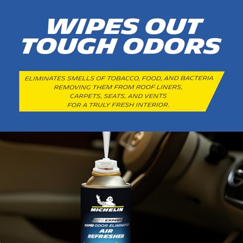 MICHELIN One-Time Use Car Air Freshener (100ml) – Automatic Cabin Odor Eliminator & AC Vent Freshener Spray | Removes Bad Smells, Leaves Long-Lasting Fragrance | Car Interior Cleaning Accessory - Image 3
