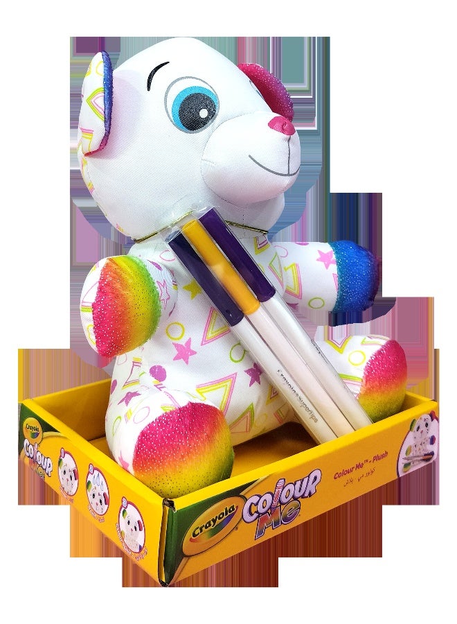 Colour Me Plush Bear