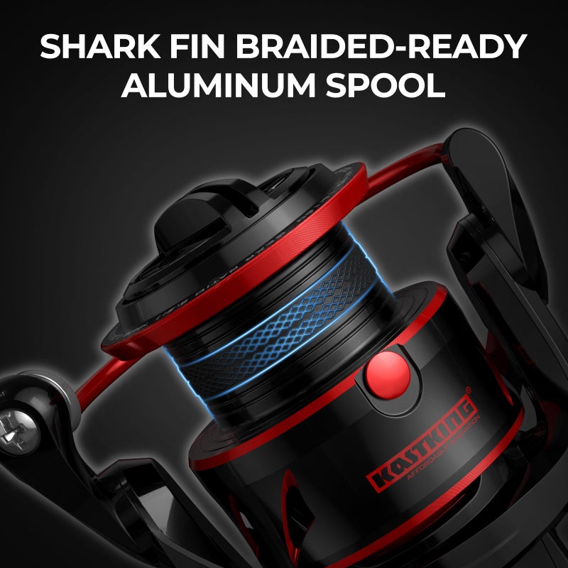 KastKing Sharky III Spinning Fishing Reel,Size 5000 - Image 5