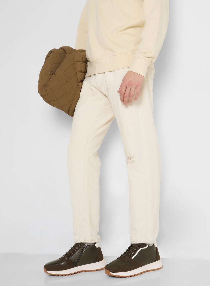 Robert Wood Smart Casual High Top Sneakers - Image 1