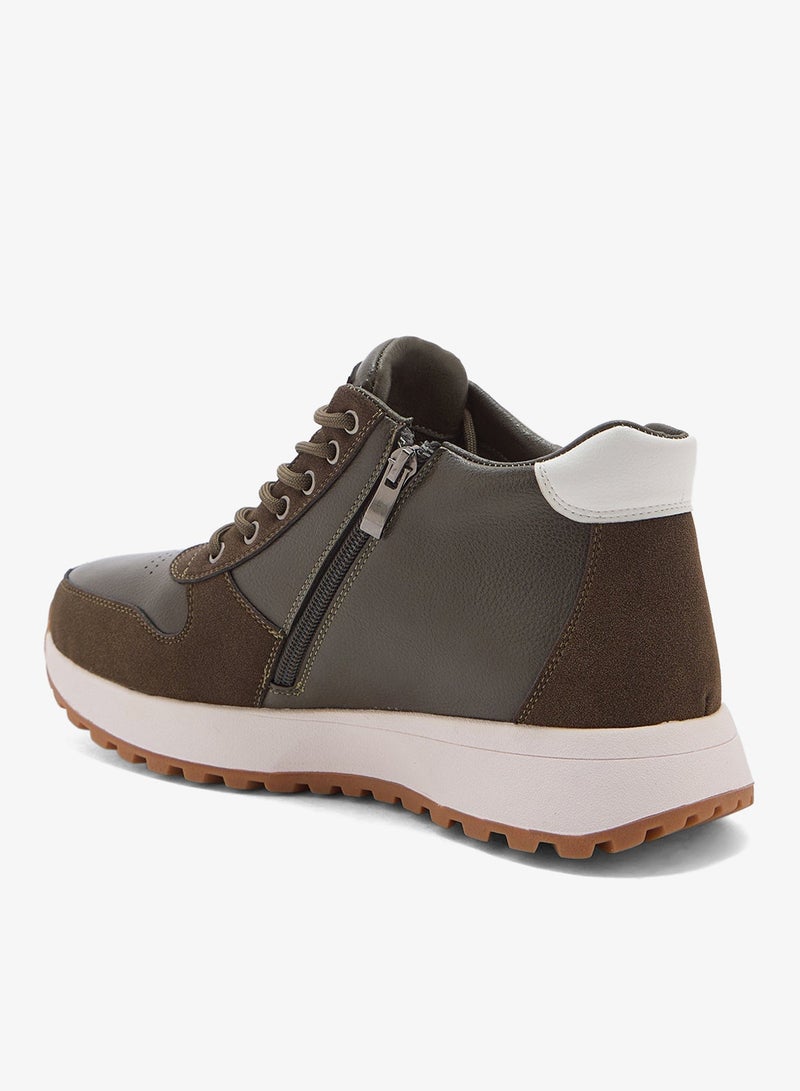 Robert Wood Smart Casual High Top Sneakers - Image 3