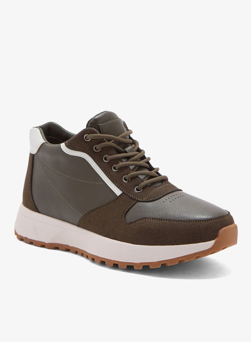 Robert Wood Smart Casual High Top Sneakers - Image 2