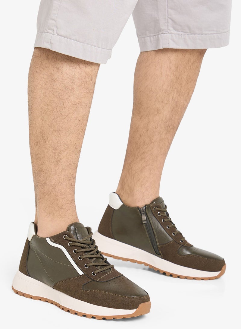 Robert Wood Smart Casual High Top Sneakers - Image 5