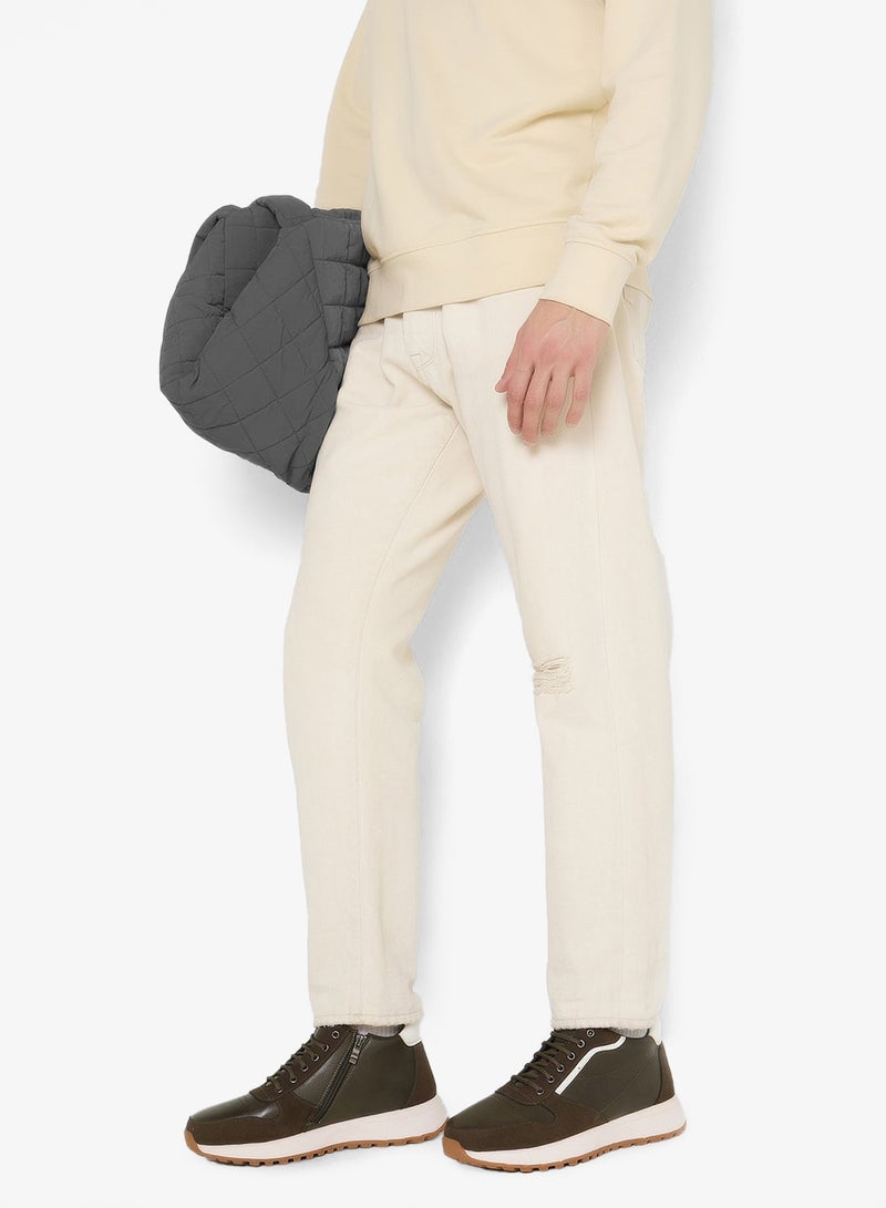 Robert Wood Smart Casual High Top Sneakers - Image 1