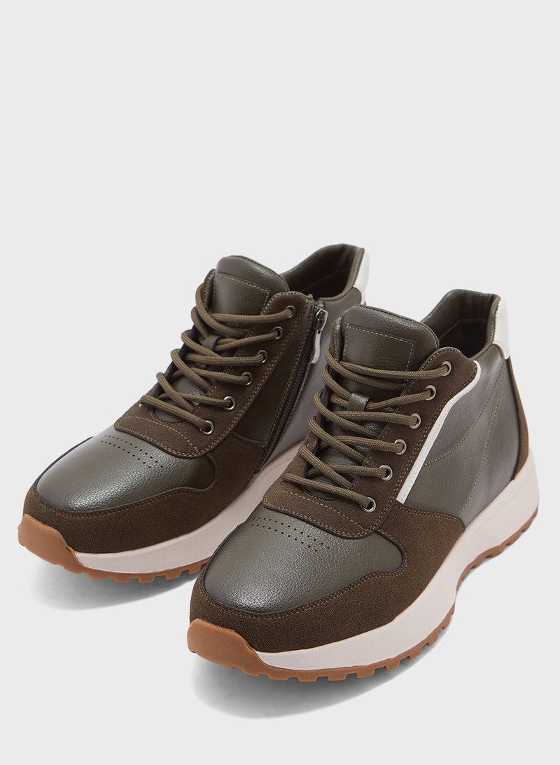 Robert Wood Smart Casual High Top Sneakers  - Image 4