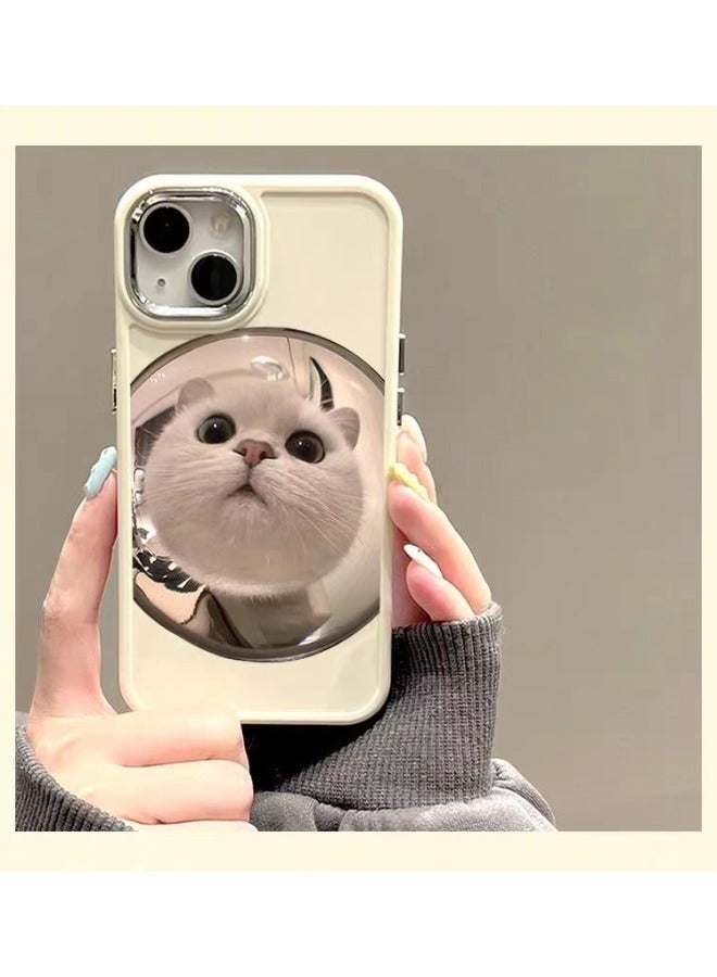 ShebSheb Cute iPhone 15 Plus Case, Phone Cases with Camera Lens Protector  Soft Silicone Shockproof Protective Cover  - Image 2